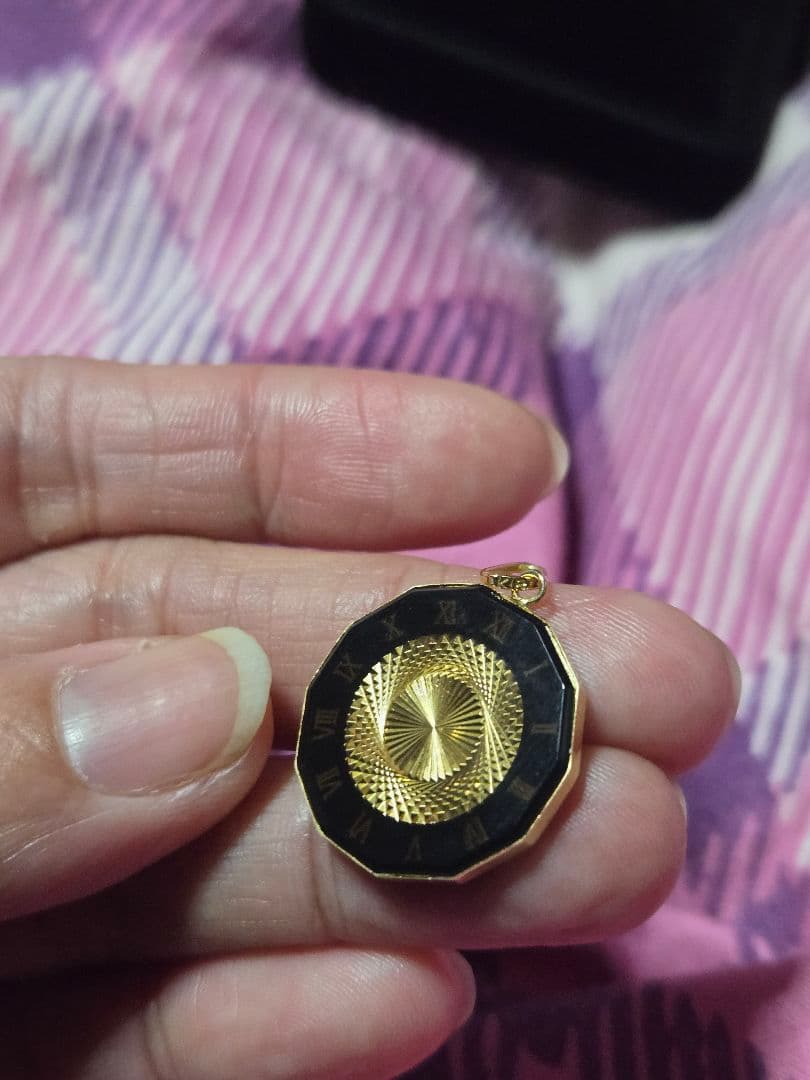 アクセサリー K18 Illusion Glass Pendant Pendant.