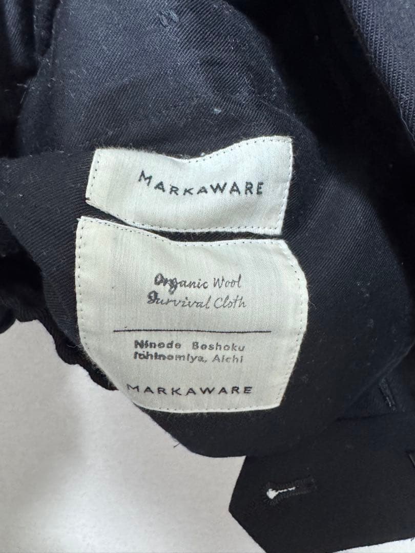 スーツ MARKAWARE 23AW DOUBLE PLEATED TROUSERS M
