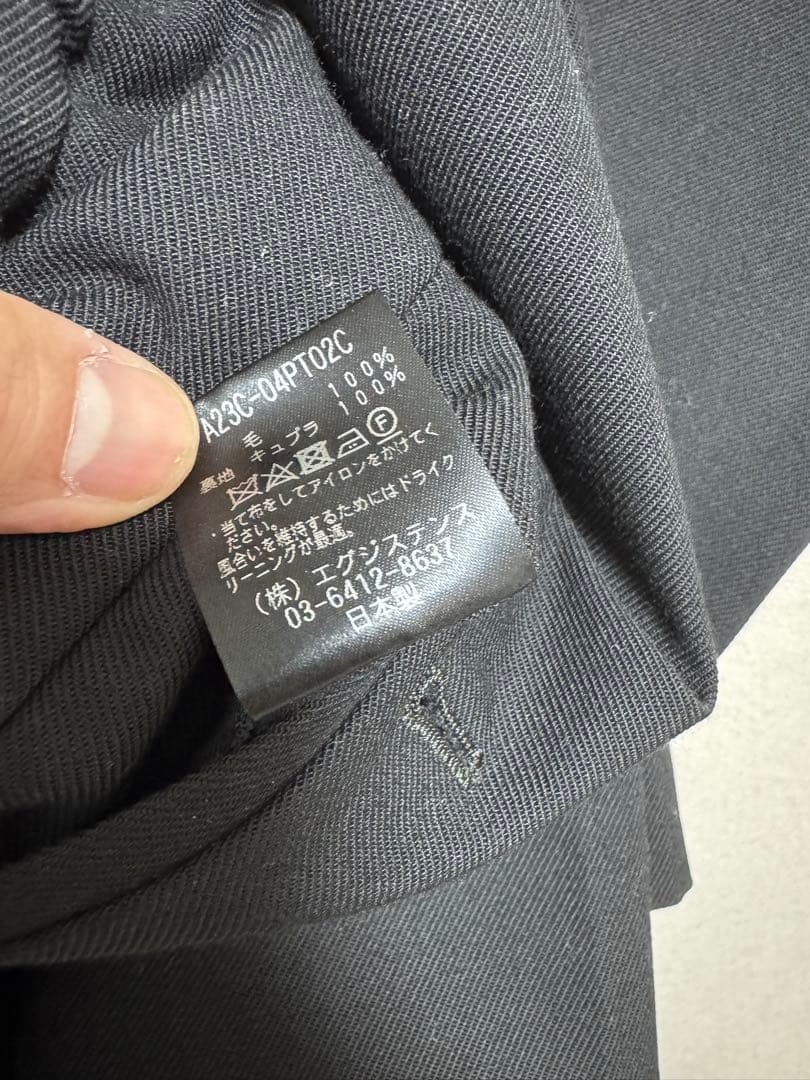 スーツ MARKAWARE 23AW DOUBLE PLEATED TROUSERS M