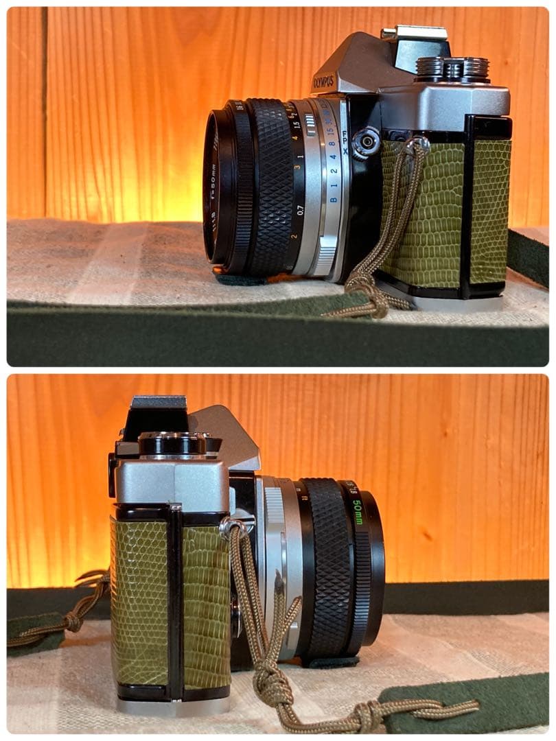 ★完動品＊美品＊初期保証★OM-1 ★グリーンリザード外装★作例必見！