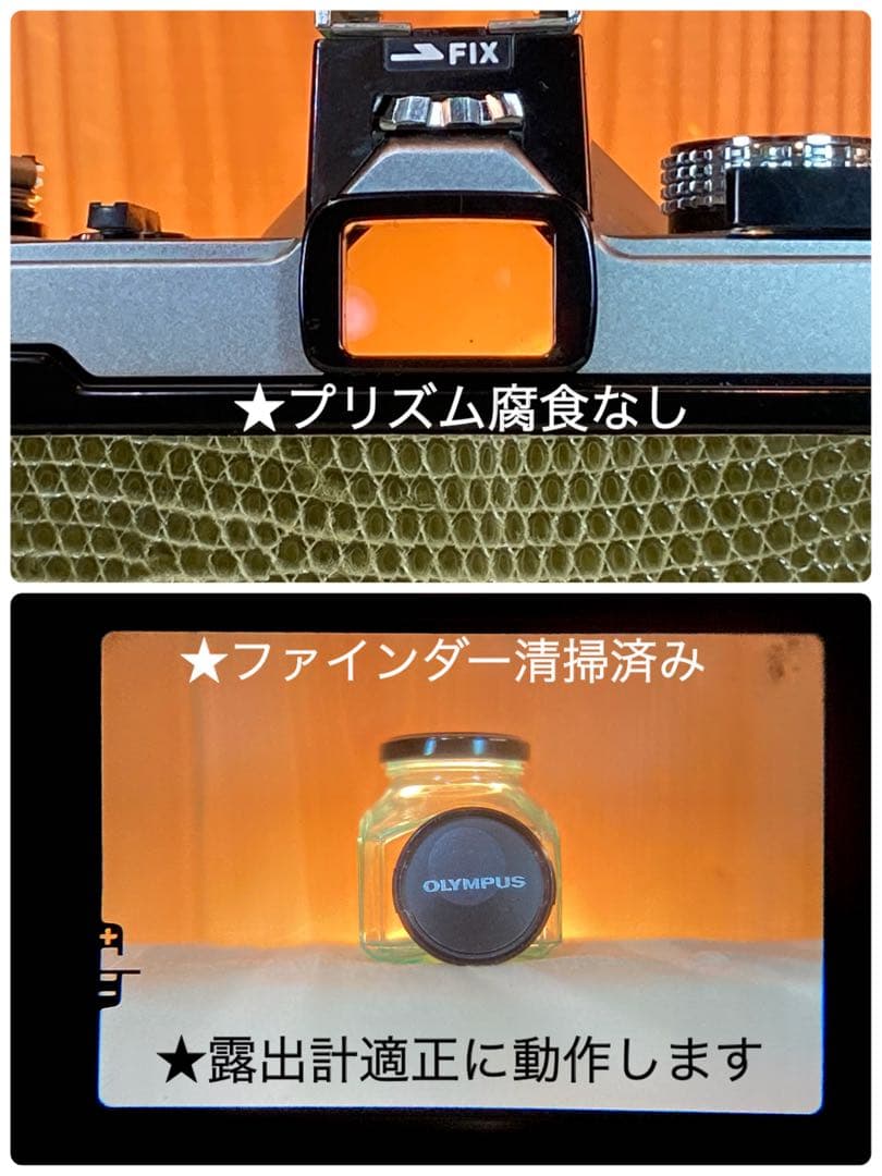 ★完動品＊美品＊初期保証★OM-1 ★グリーンリザード外装★作例必見！