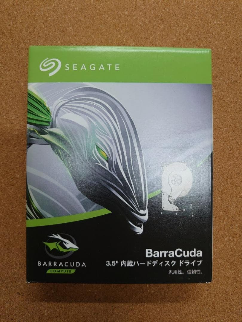 Seagate3.5インチ 内蔵HDD4TB BarraCuda 匿名配送対応可