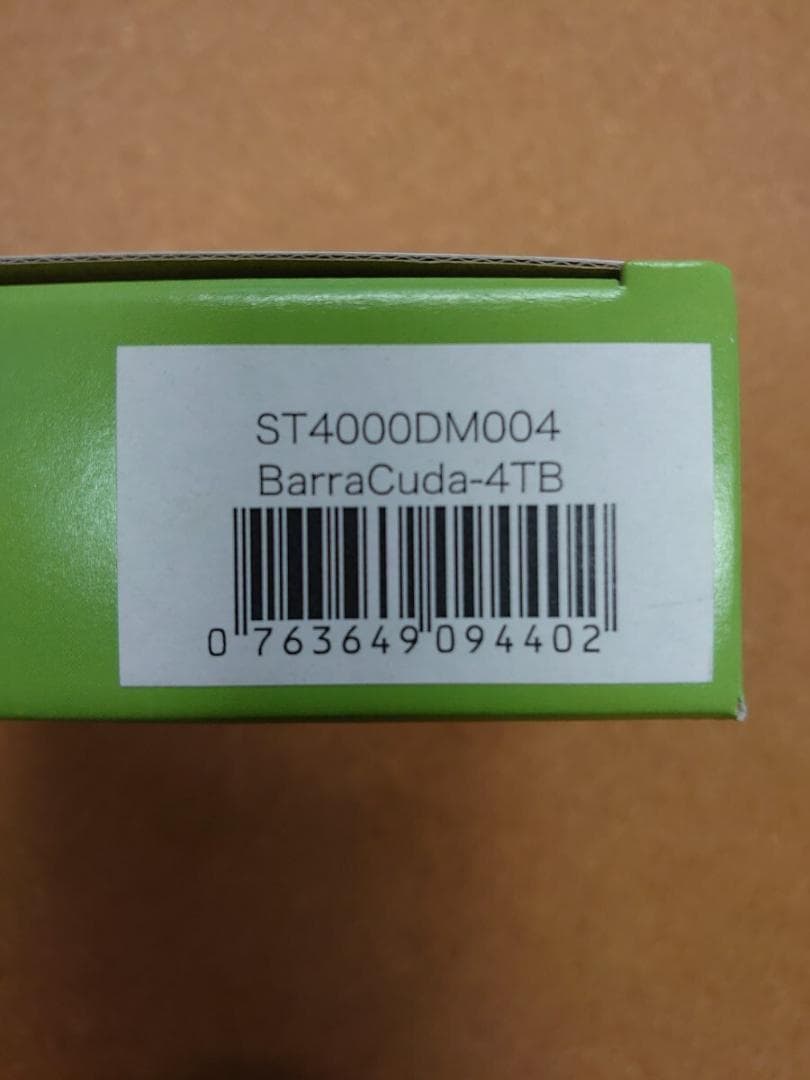 Seagate3.5インチ 内蔵HDD4TB BarraCuda 匿名配送対応可
