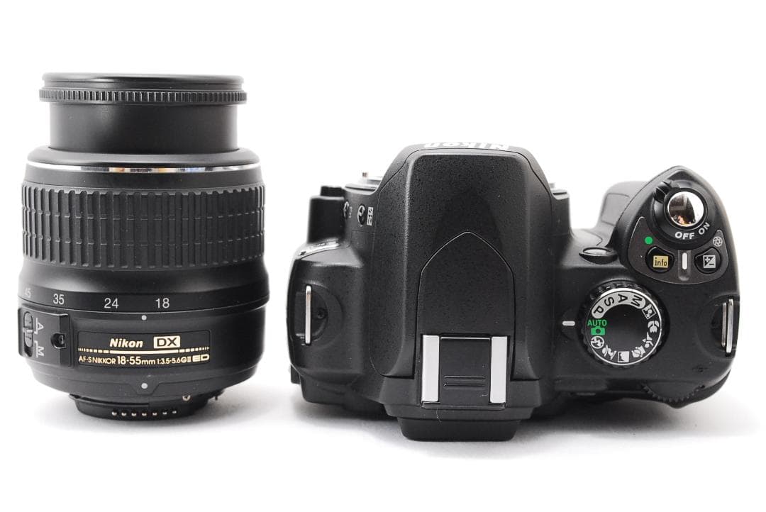 【ショット数少】Nikon D40X　スマホ転送　届いてすぐ撮影できる安心セット