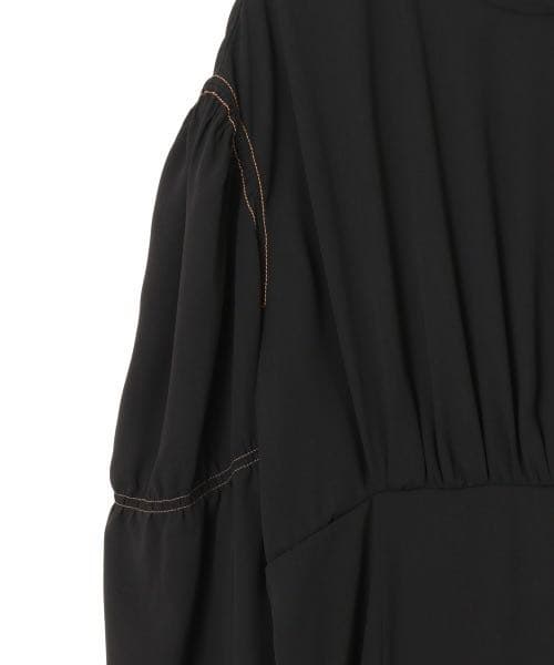 【N 】DOUBLE PUFF MERMAID OP ブラック