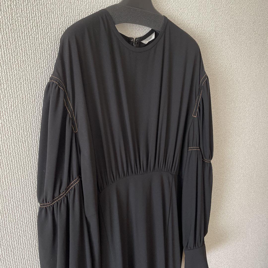 【N 】DOUBLE PUFF MERMAID OP ブラック