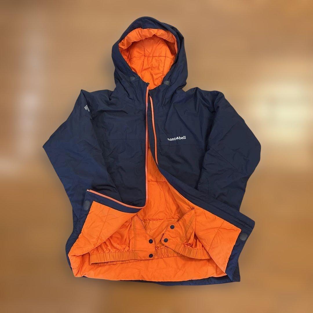 Montbell 子ども用スキーウェアセット　手袋付き