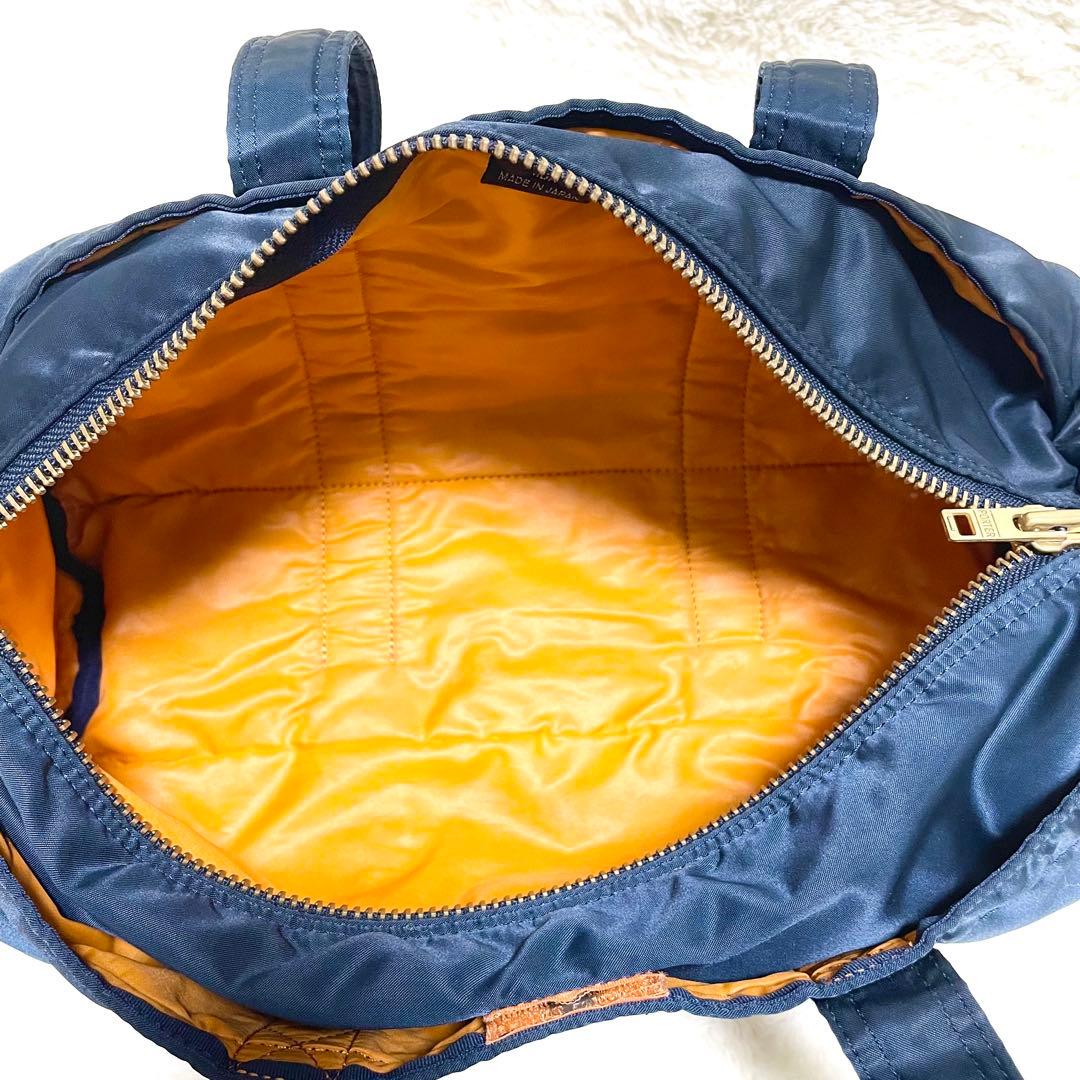 【極美品✨】 PORTER ポーター タンカー ダッフルバッグ ボストン ブルー