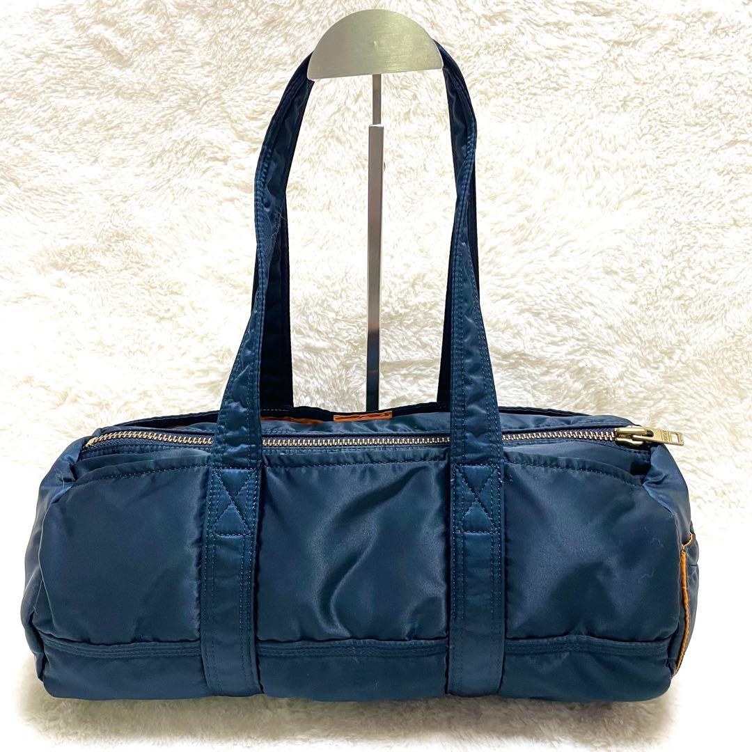 【極美品✨】 PORTER ポーター タンカー ダッフルバッグ ボストン ブルー