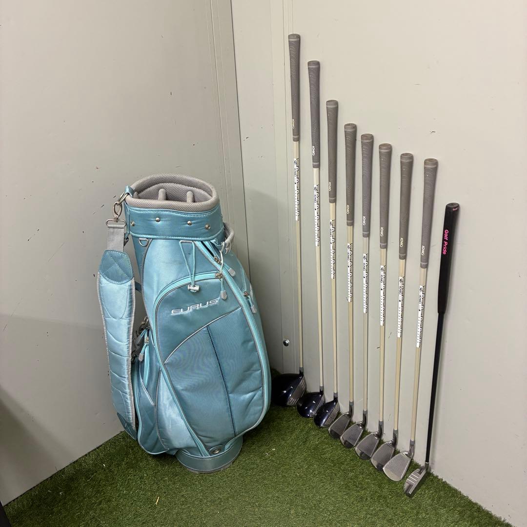 レディースゴルフクラブセット【MIZUNO】【IGNIO】【EURUS】★