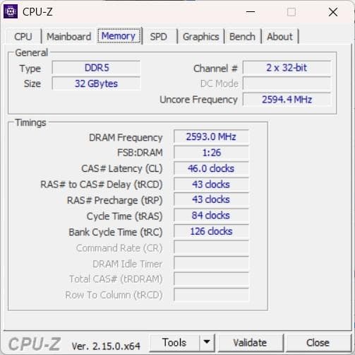 CFD DDR5 32GB W5U5600CS-16G (16GB 2枚組)