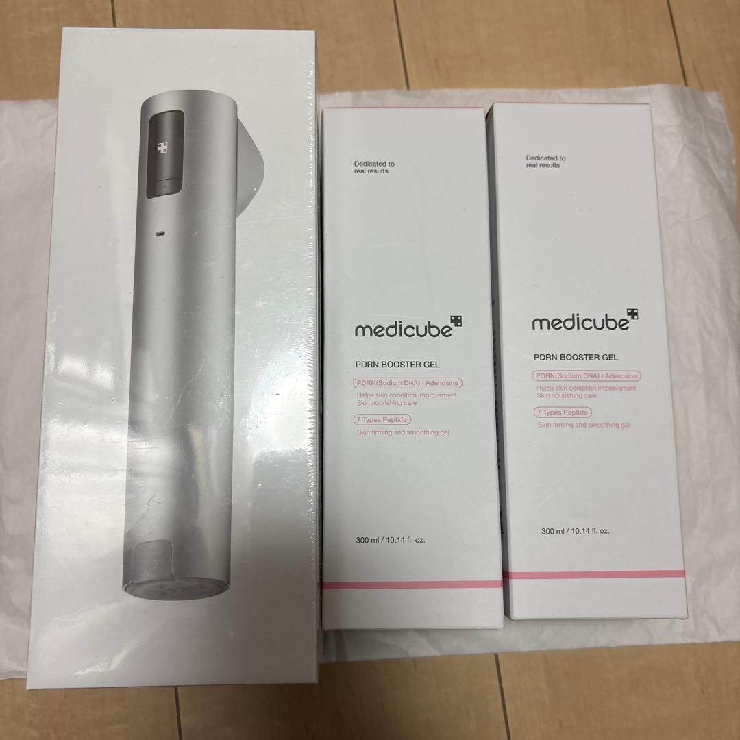 メディキューブ ハイフォーカスショット　ジェル2本　美顔器　HIFU