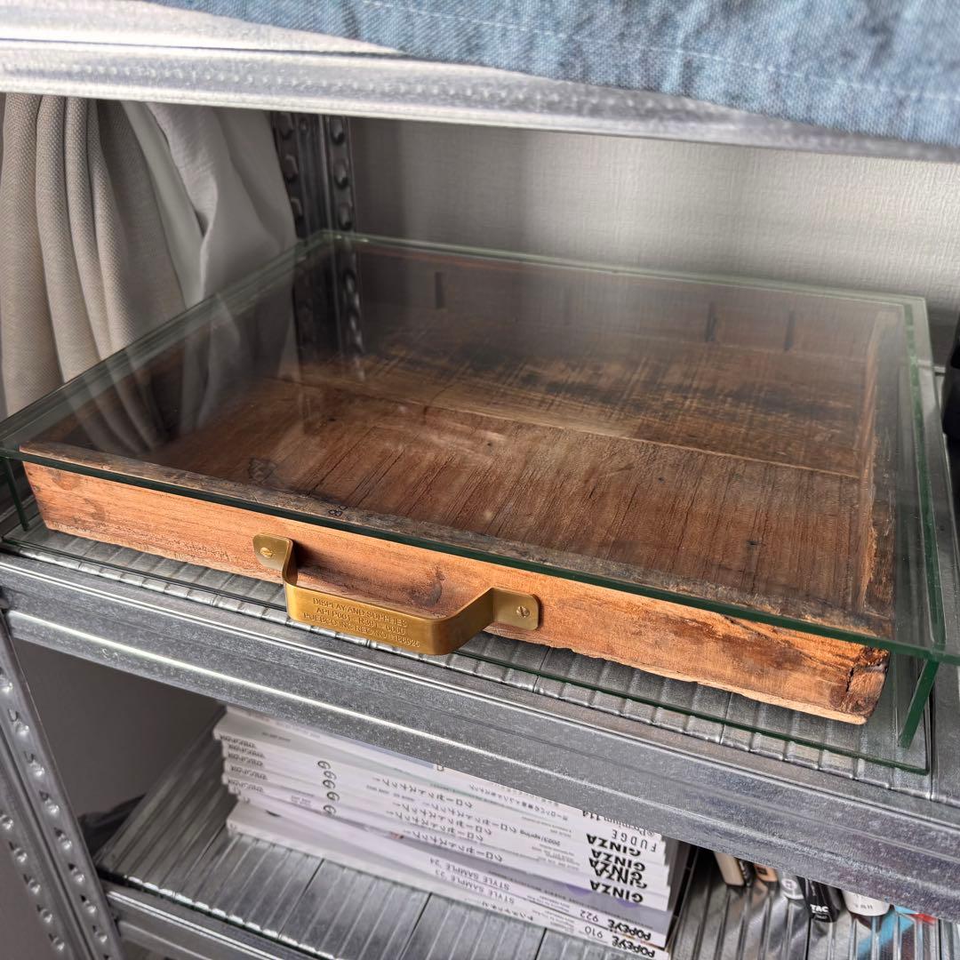 ディスプレイケース　ガラスショーケース　アンティーク