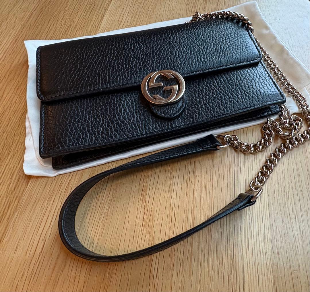 グッチ インターロッキング チェーンバッグ