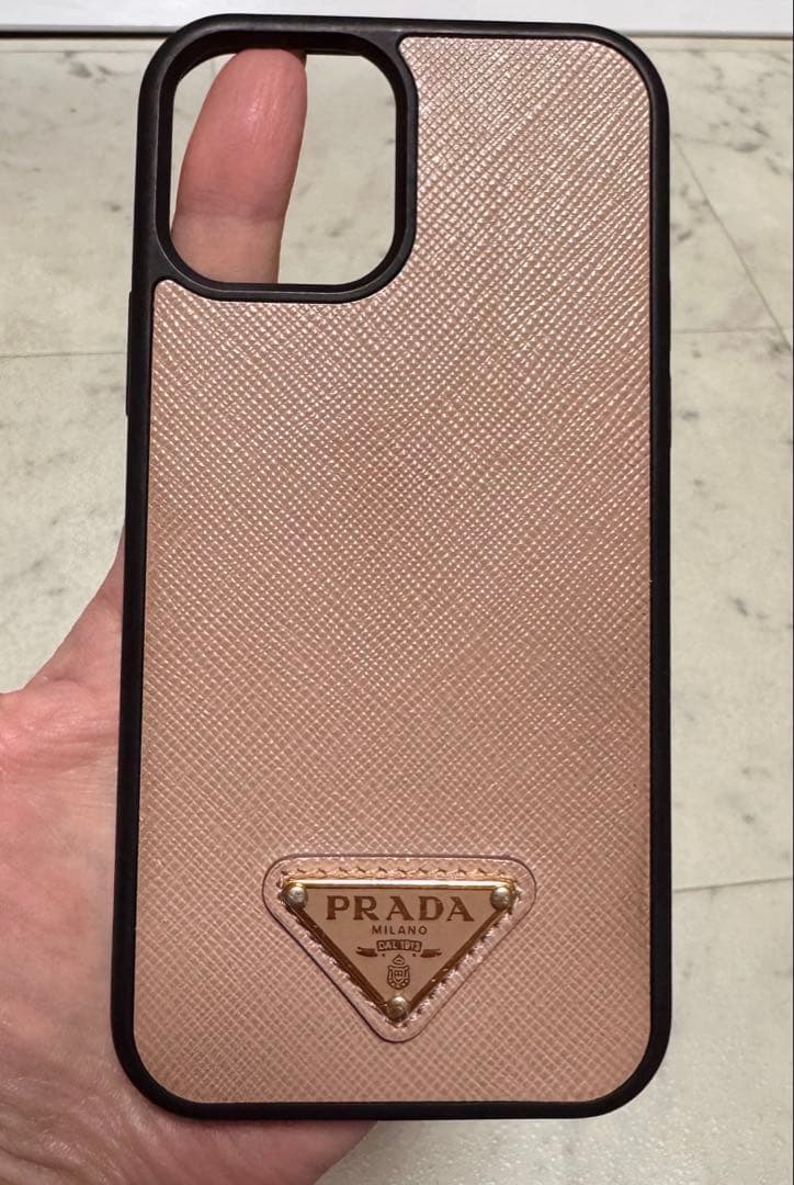 PRADA ピンク iPhone12用ケース
