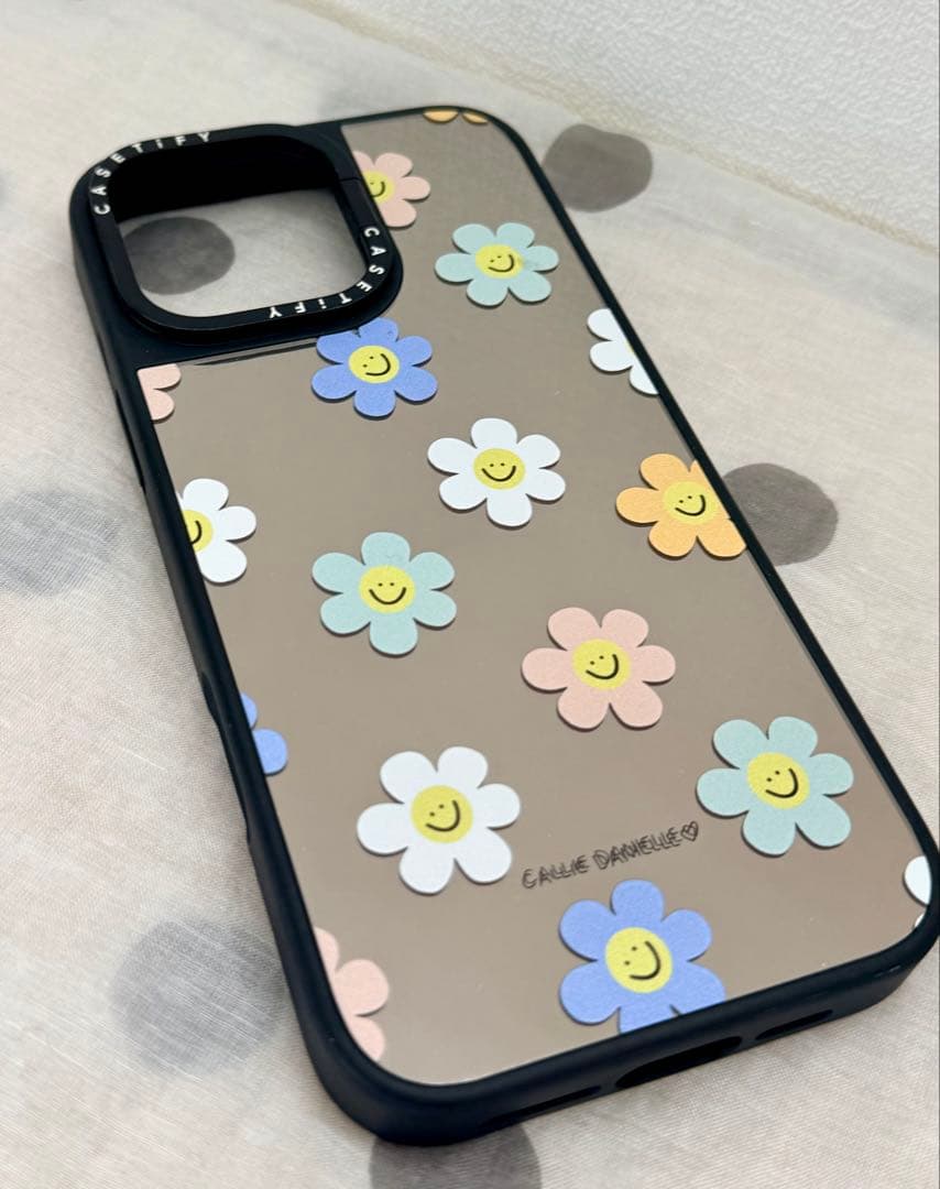 ケースティファイ　ハッピーデイジー　iPhone 16 Pro Max ケース