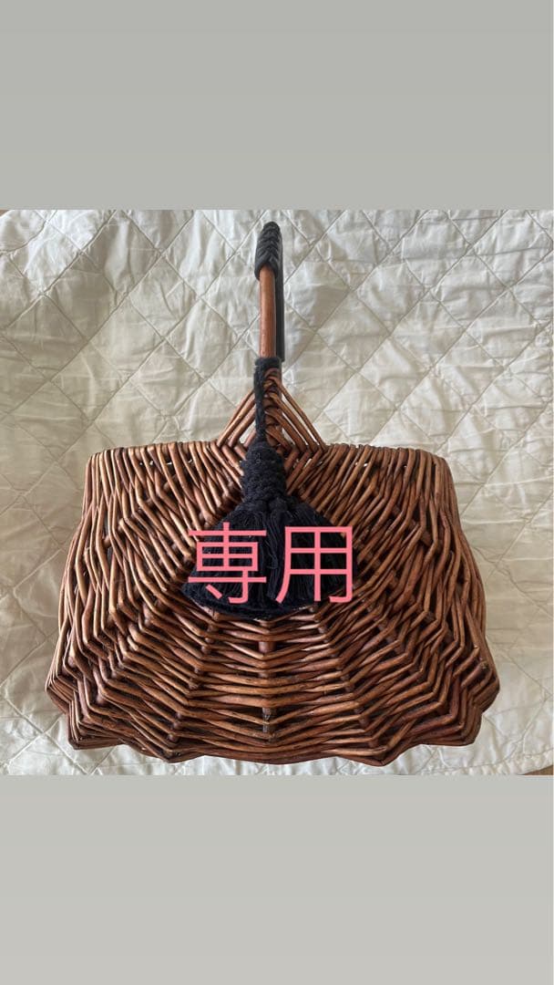 pale jute かごバッグ