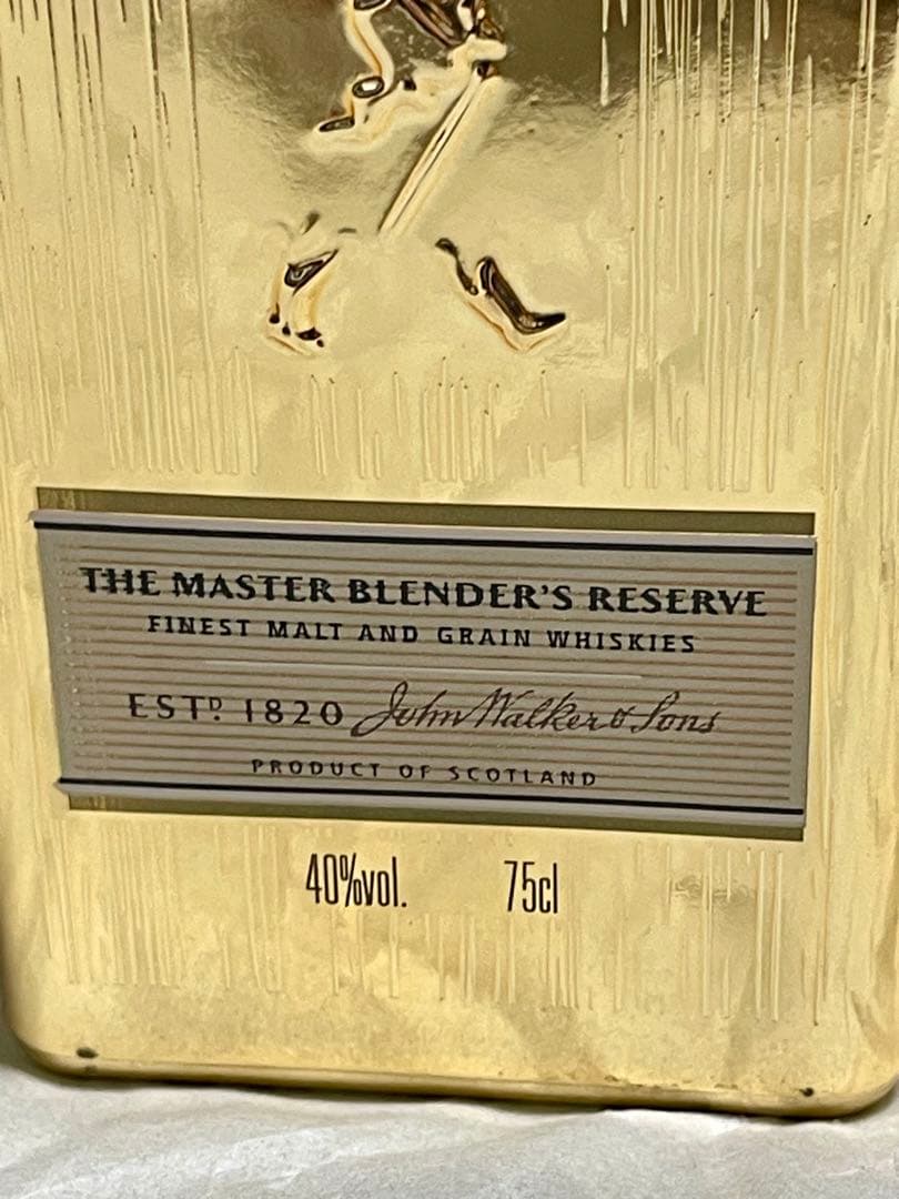 希少 限定 ジョニーウォーカー ゴールドラベル リザーブ ブリオン 750ml