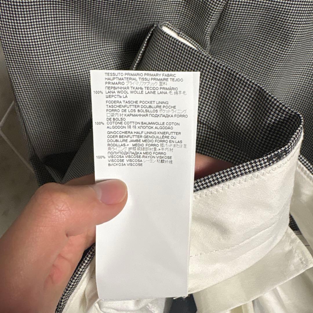 メゾンマルジェラ　グレー　スーツ　セットアップ