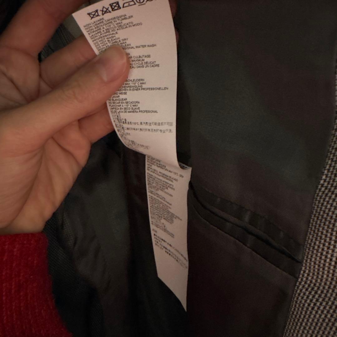 メゾンマルジェラ　グレー　スーツ　セットアップ