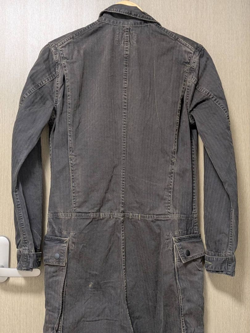 RRL ダブルアールエル　ダークグレー オーバーオール・つなぎ