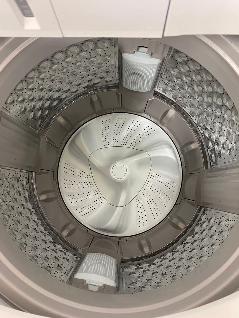 【大容量高年式】ニトリ 8kg洗剤自動投入洗濯機　NT80J1WH 24年製