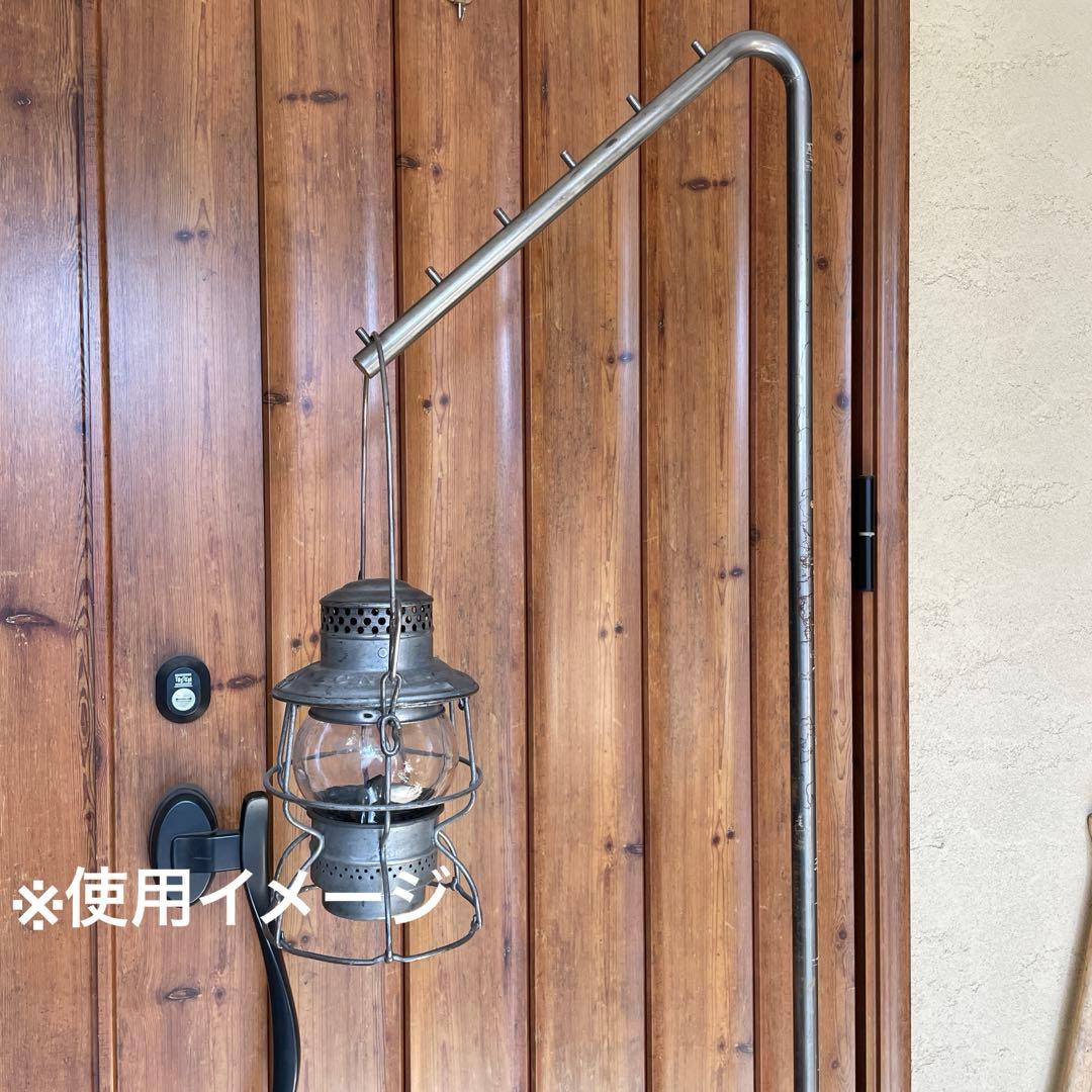 インダストリアル スラントハンガー アイアン ラック 無骨 シャビー 高さ調整可