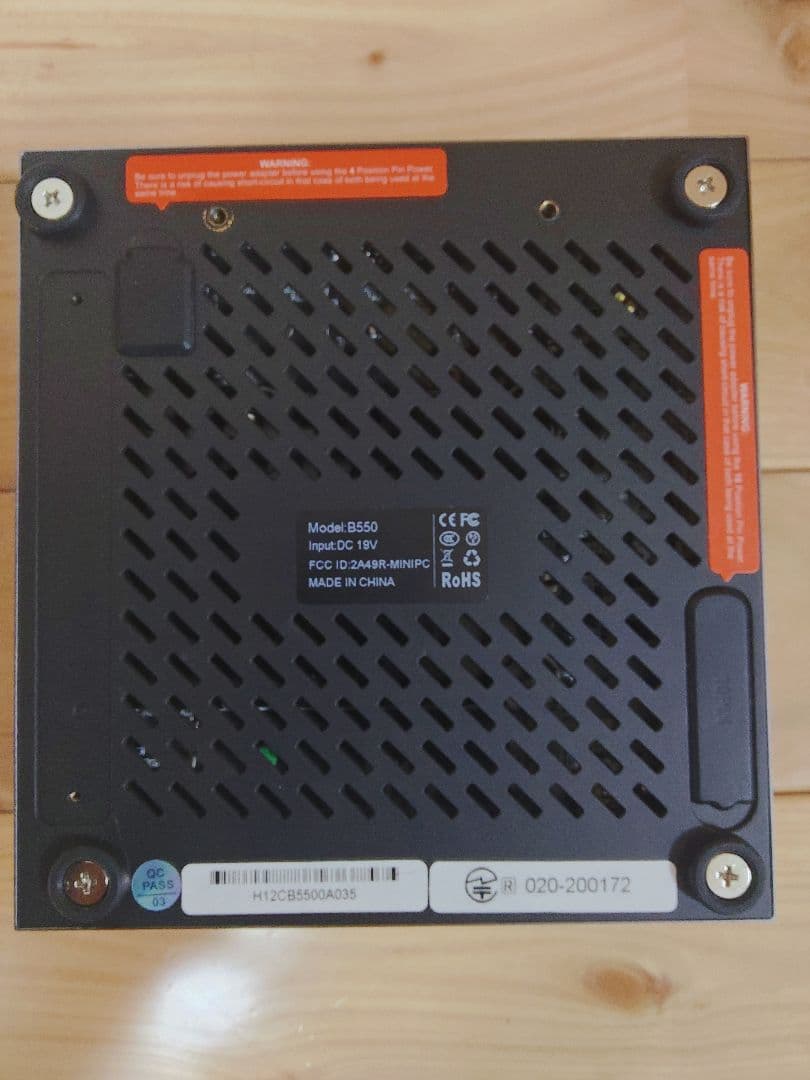 ミニPC elitemini b550 動作未確認 ジャンク 写真の物のみ