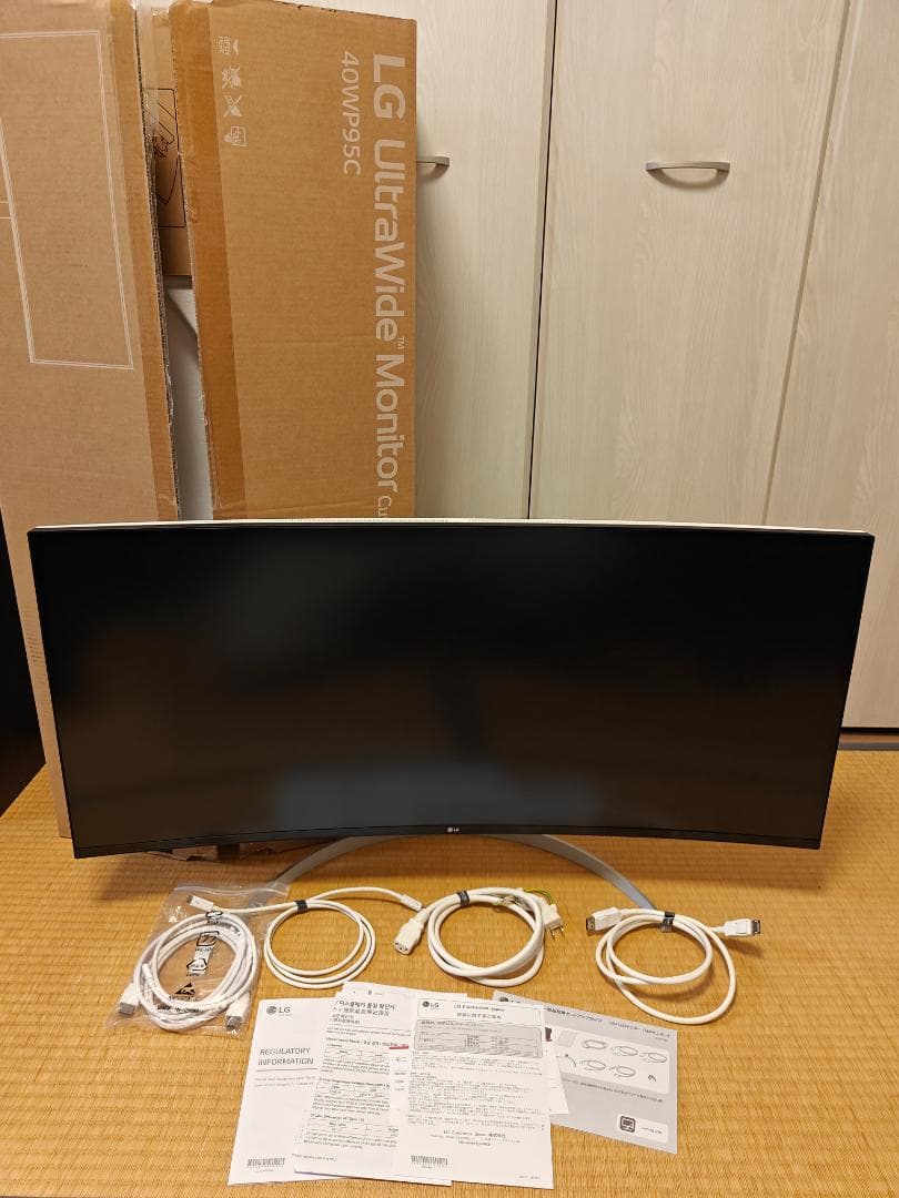LG 40WP95C-W 39.7インチ 5K2K ウルトラワイドモニター