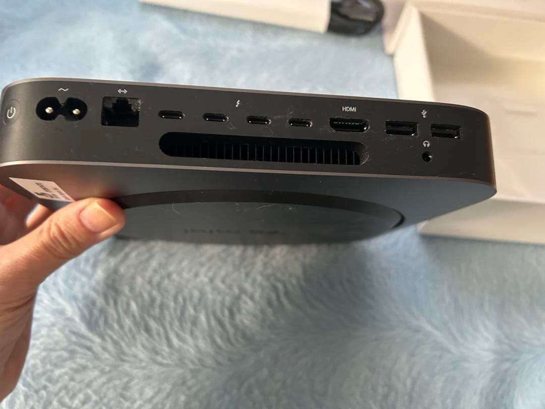 Mac mini スペースグレー　2018　512GB 箱あり