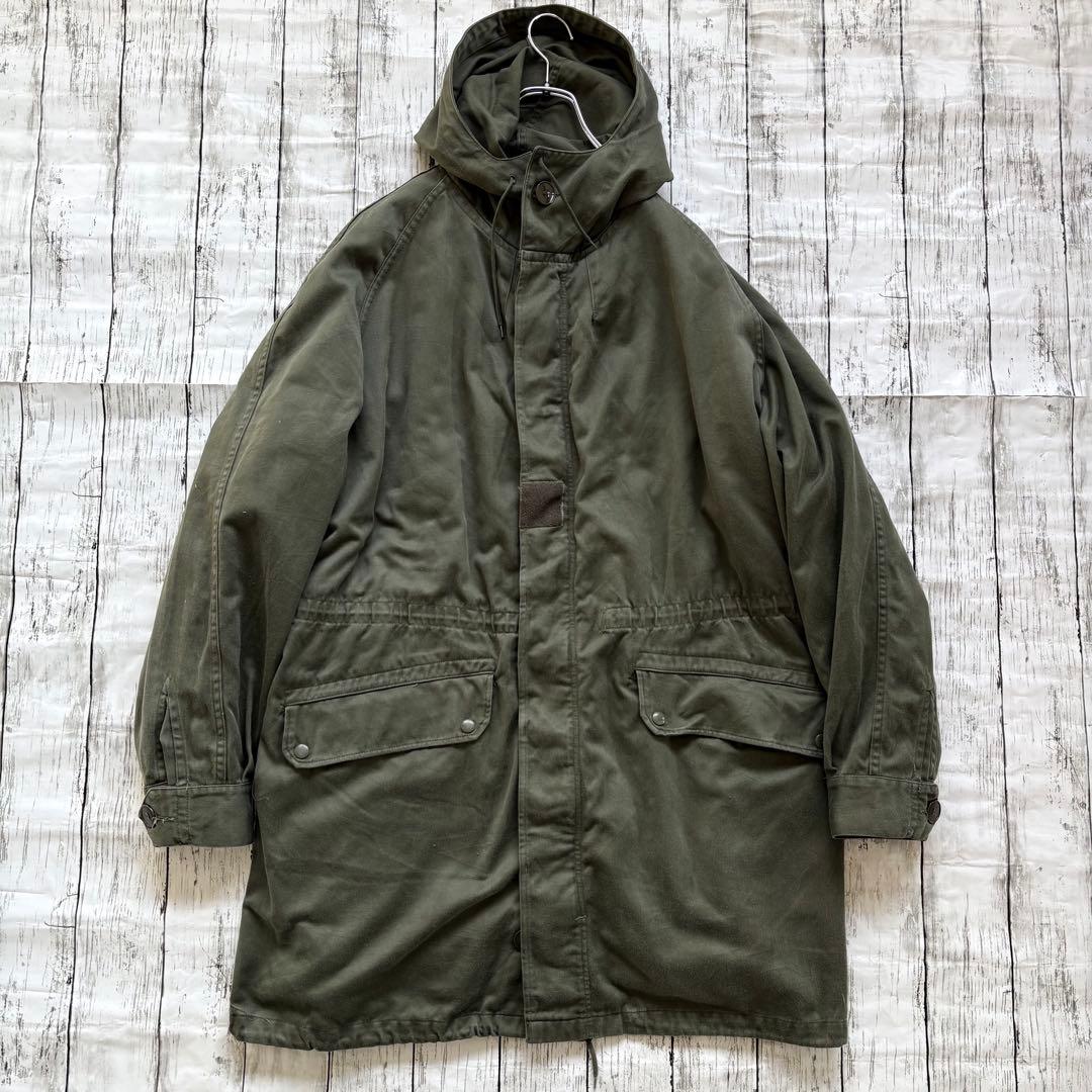 80s フランス軍 M64 フィールドパーカー モッズコート ライナー付き