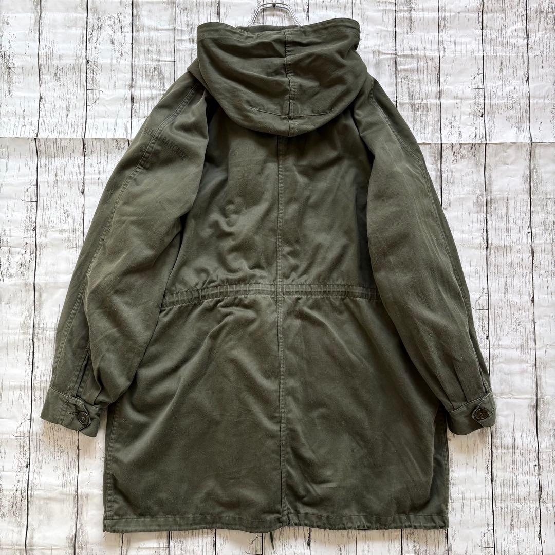 80s フランス軍 M64 フィールドパーカー モッズコート ライナー付き