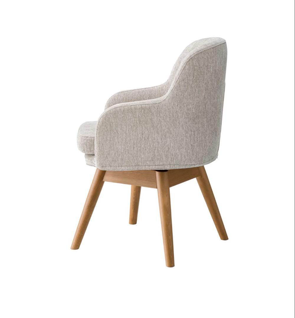 unico PIIVO ピーヴォ　ダイニング　デスクチェア　ウニコ　美品　グレー