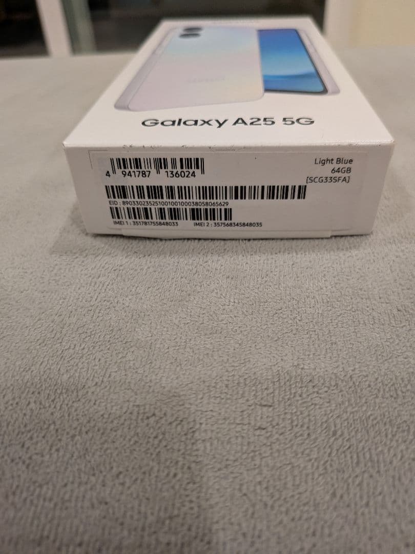 Samsung Galaxy A25 5G 本体 Light Blue 64GB