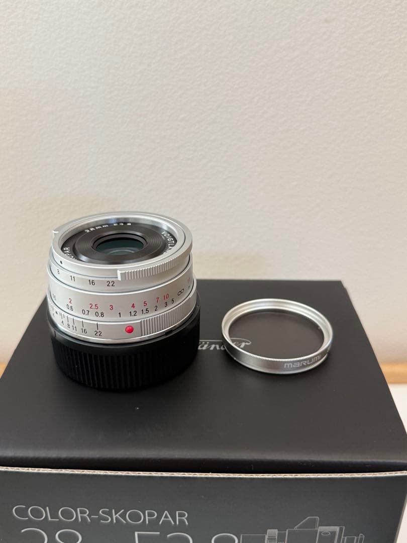 Voigtländer Color-Skopar 28mm F2.8 シルバー