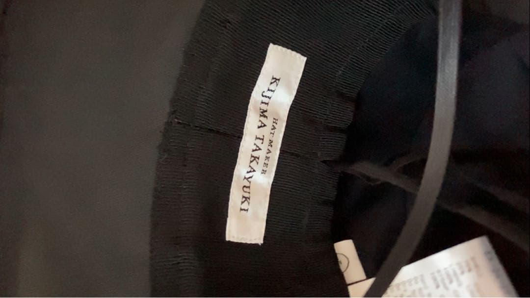 KIJIMA TAKAYUKI サファリハット　アウトドアハット 黒