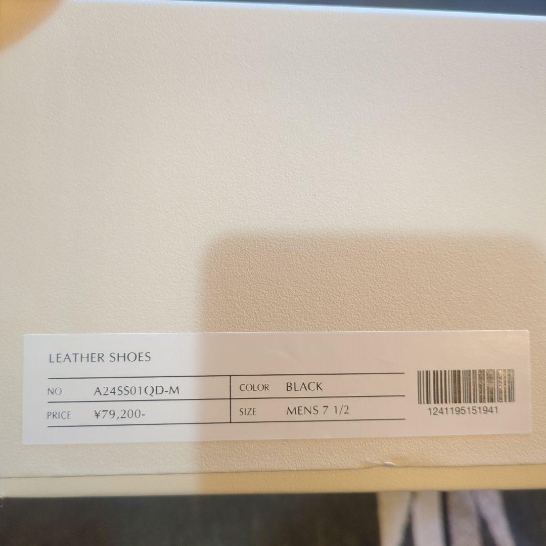 AURALEE　オーラリー　LEATHER SHOES　25.5