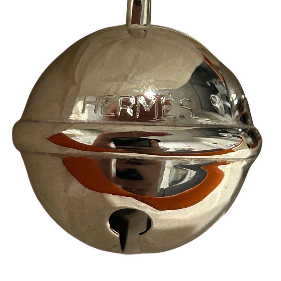 HERMES エルメス スカーフリング ツイリーリング ベル 鈴 シルバー