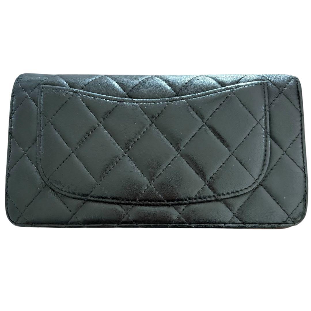 CHANEL マトラッセ　財布 ブラック ココマーク 正規品 ヴィンテージ