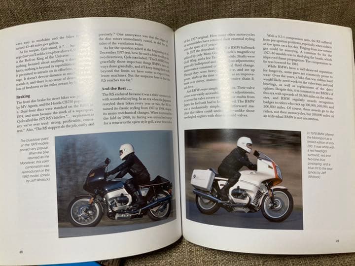 R100RS 洋書　モーターサイクルコレクターシリーズ