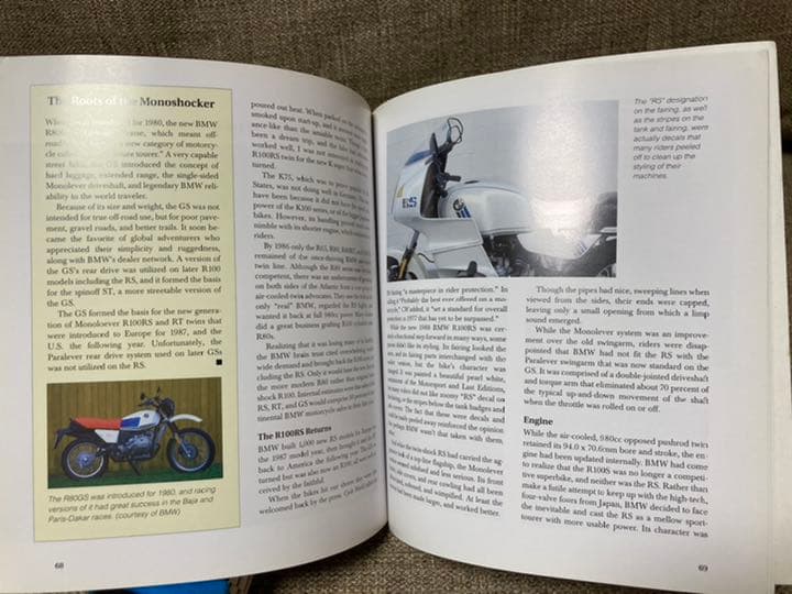 R100RS 洋書　モーターサイクルコレクターシリーズ
