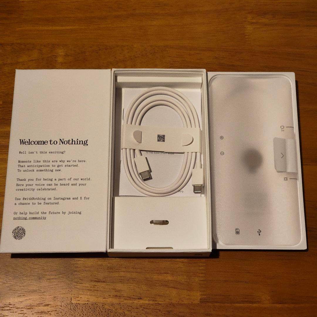 Nothing Phone (3a) pro グレー