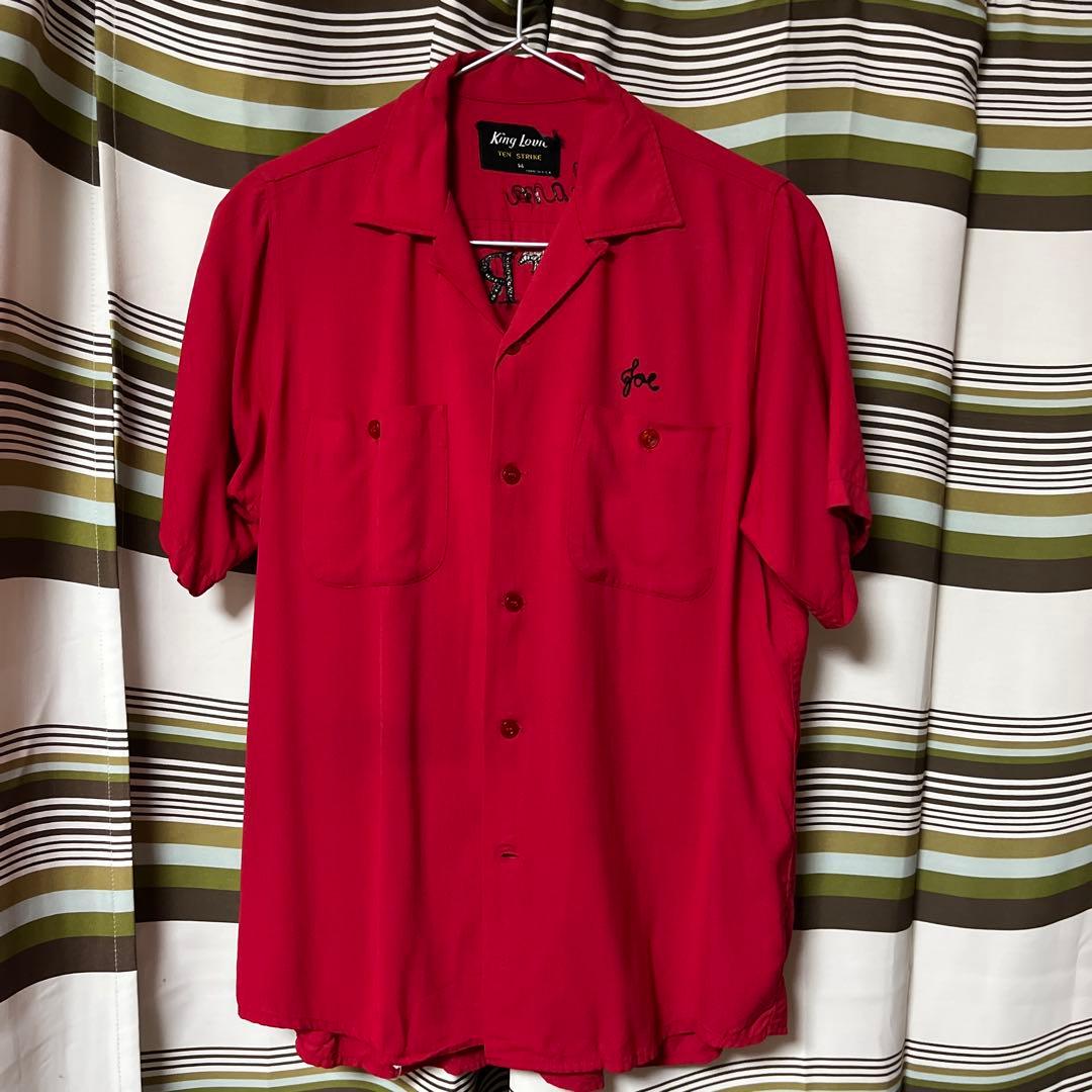 King Louie TEN STRIKE M ボウリングシャツ