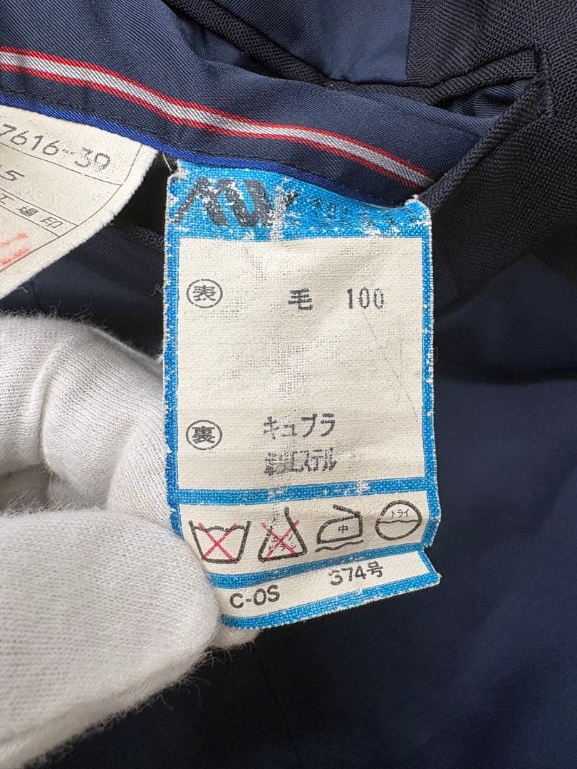 ラルフローレン 紺ブレ ダブルブレスト ネイビーブレザー　94A5