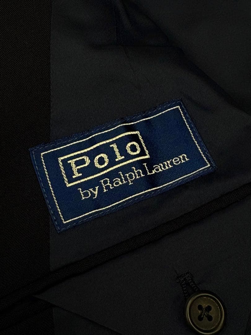 ラルフローレン 紺ブレ ダブルブレスト ネイビーブレザー　94A5