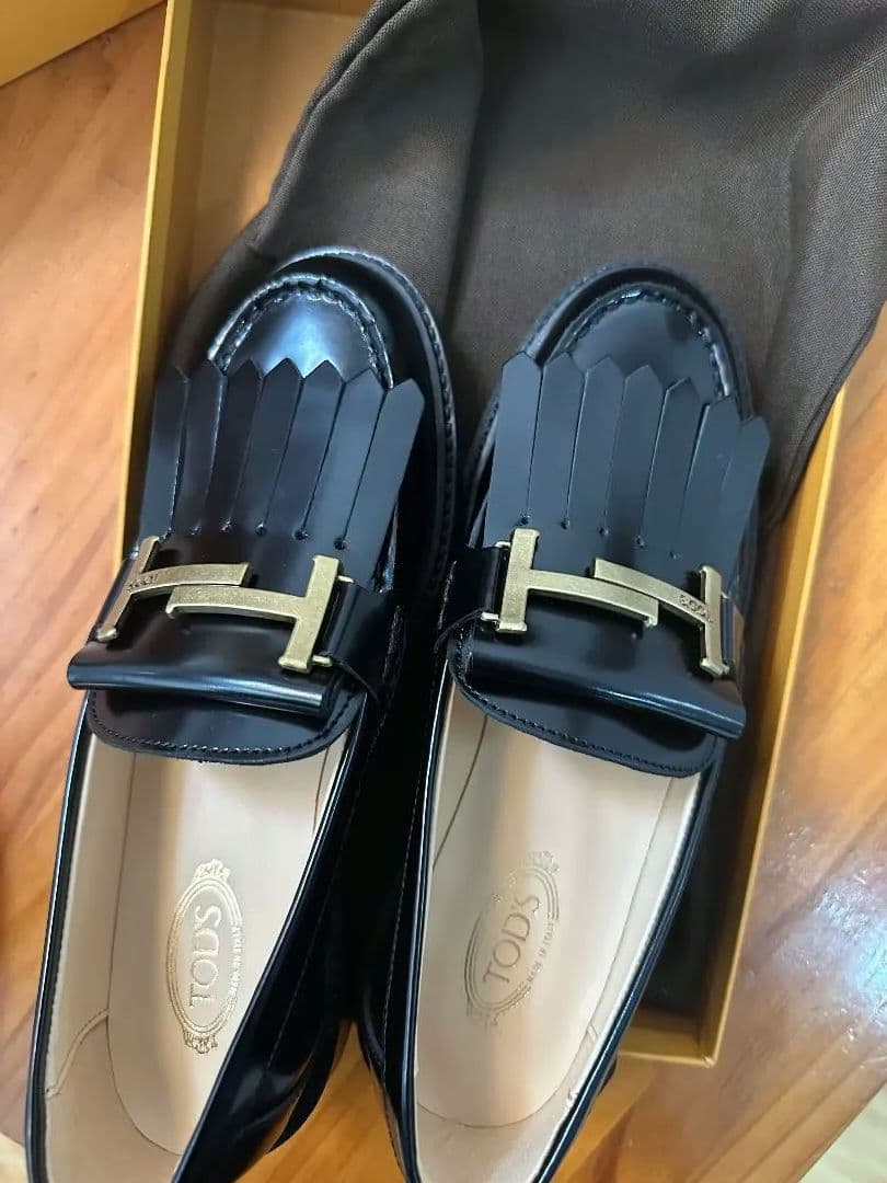 トッズ　 ローファー　フリンジ　36/ 23