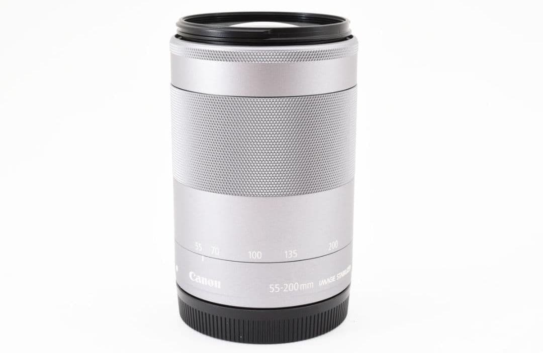 1月27日限定♪Canon EF-M 55-200mm IS STM シルバー