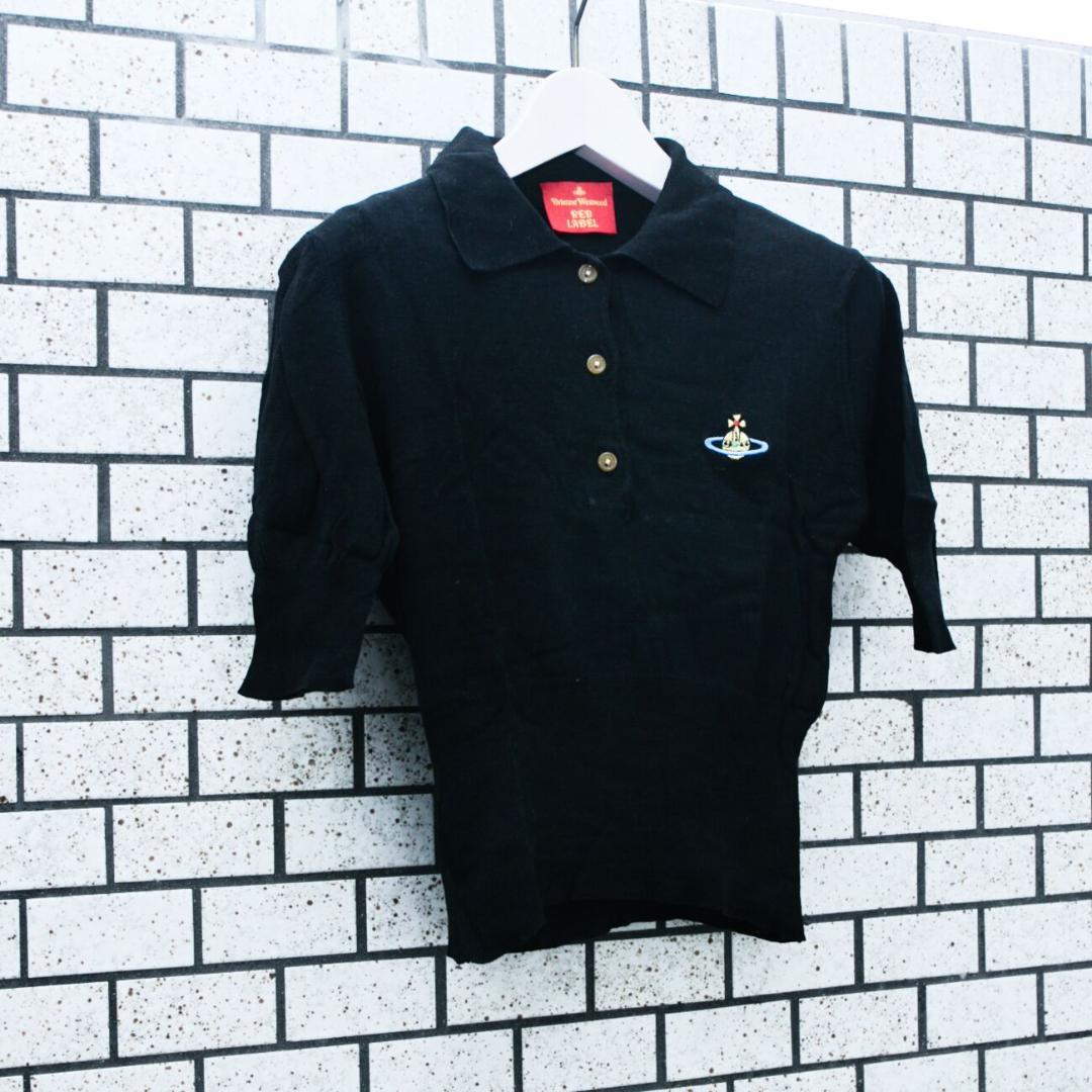 Vivienne Westwood RED LABELポロシャツ 刺繍ロゴ付き