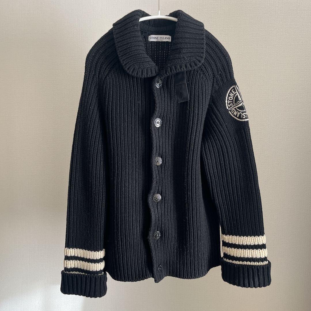 STONE  ストーンアイランド リブ編みニットアウター ビンテージ