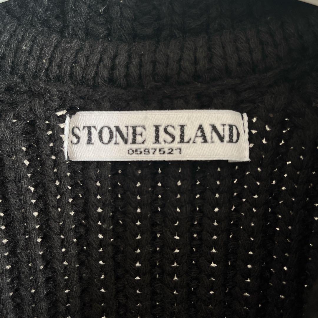 STONE  ストーンアイランド リブ編みニットアウター ビンテージ